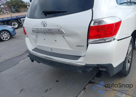 2013 Toyota Highlander Limited V6 z USA, uszkodzony, nr VIN 5TDDK3EHXDS233611